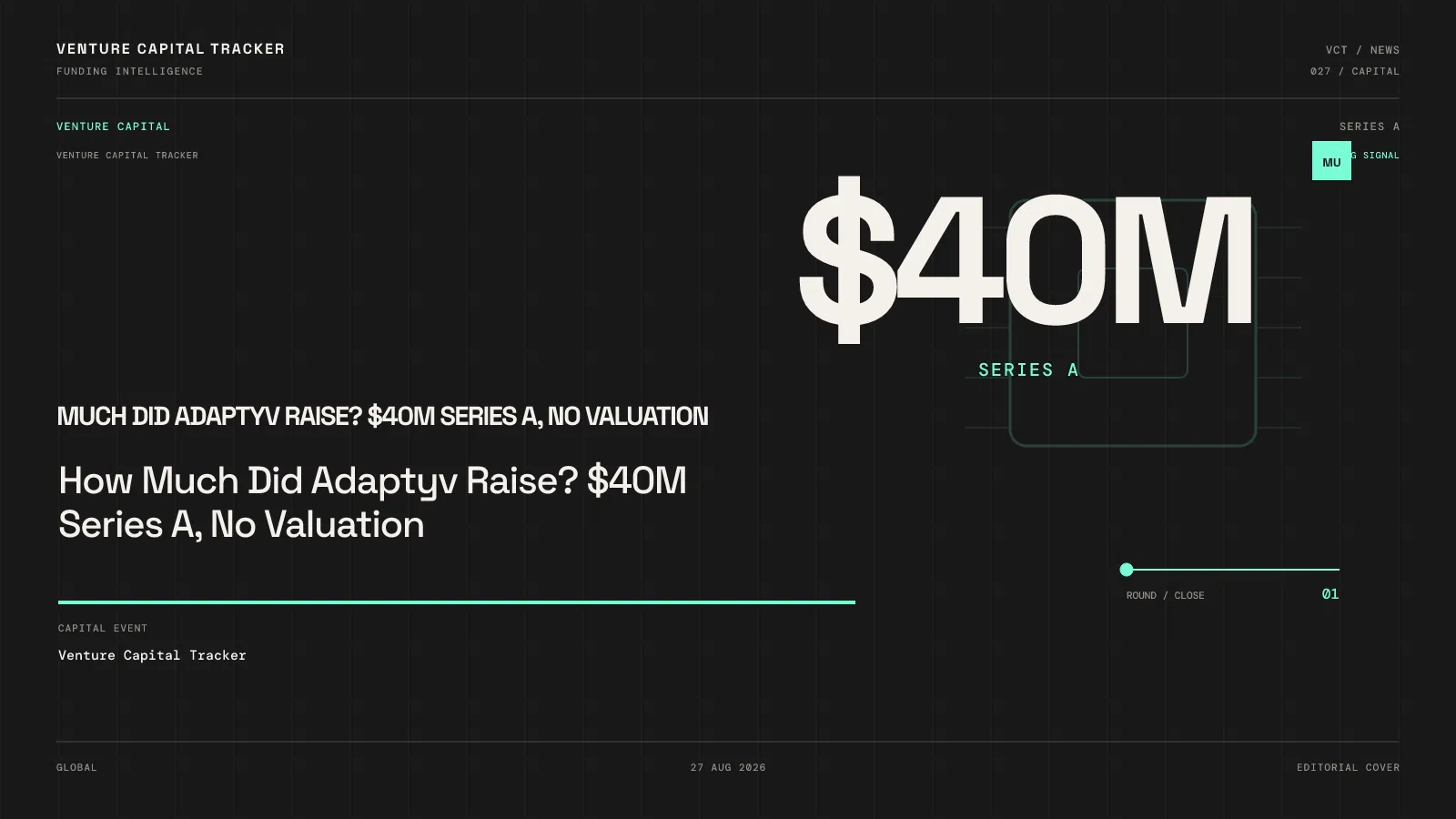 How Much Did Adaptyv Raise? $40M Series A, No Valuation