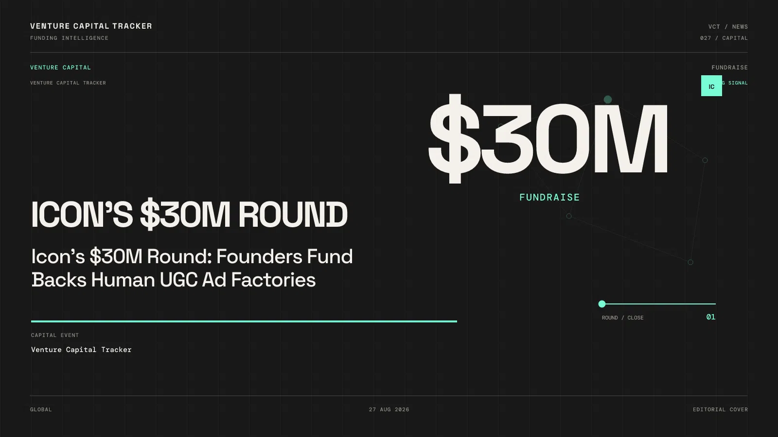 Icon’s $30M Round: Founders Fund Backs Human UGC Ad Factories