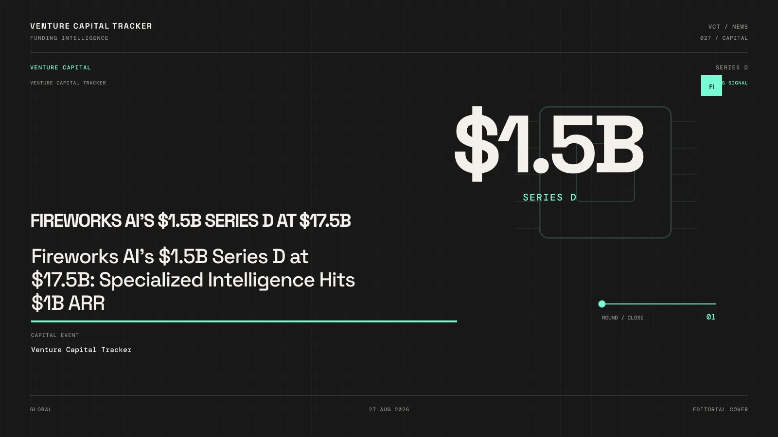 Fireworks AI’s $1.5B Series D at $17.5B: Specialized Intelligence Hits $1B ARR