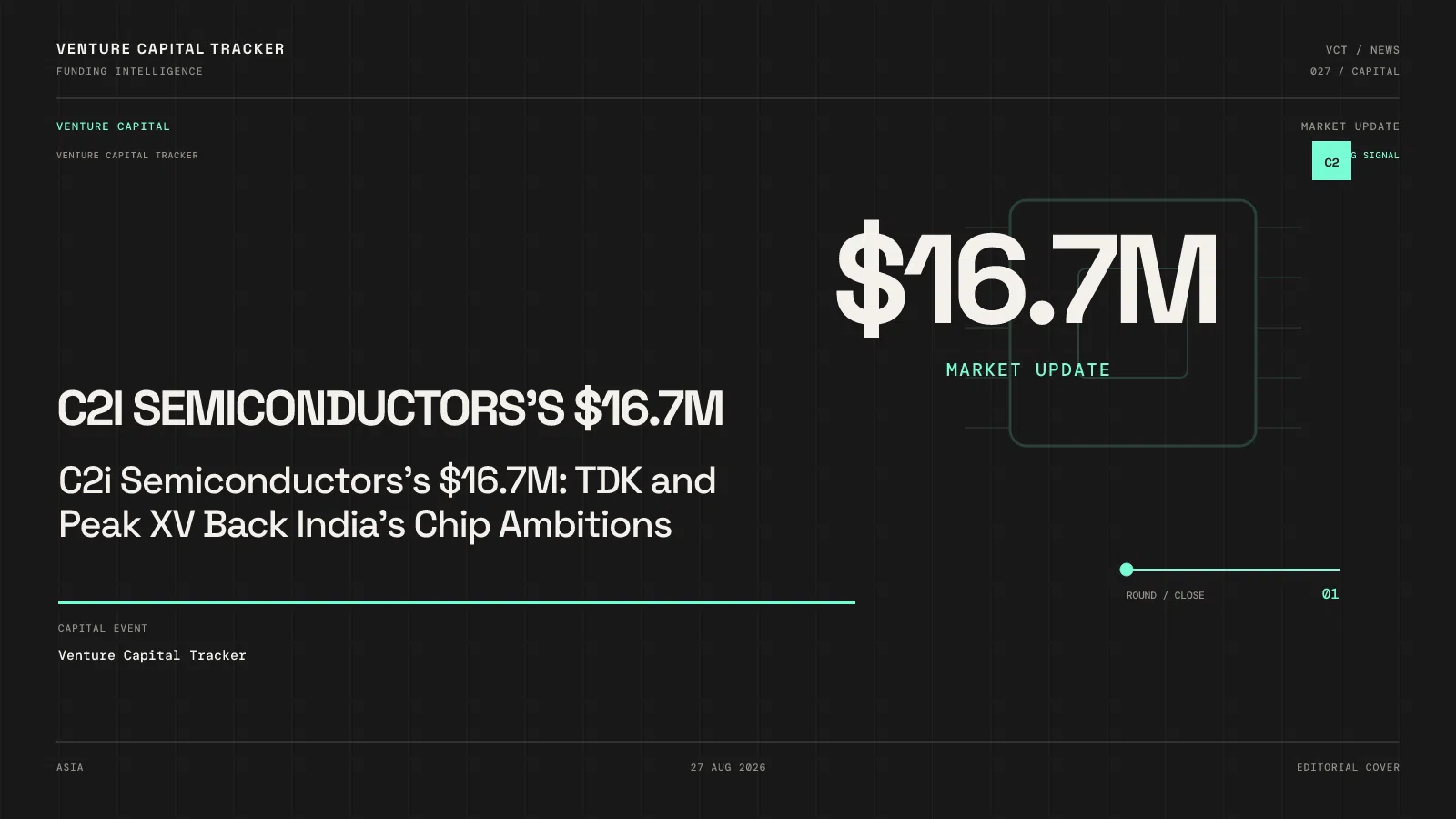 C2i Semiconductors's $16.7M: TDK and Peak XV Back India's Chip Ambitions
