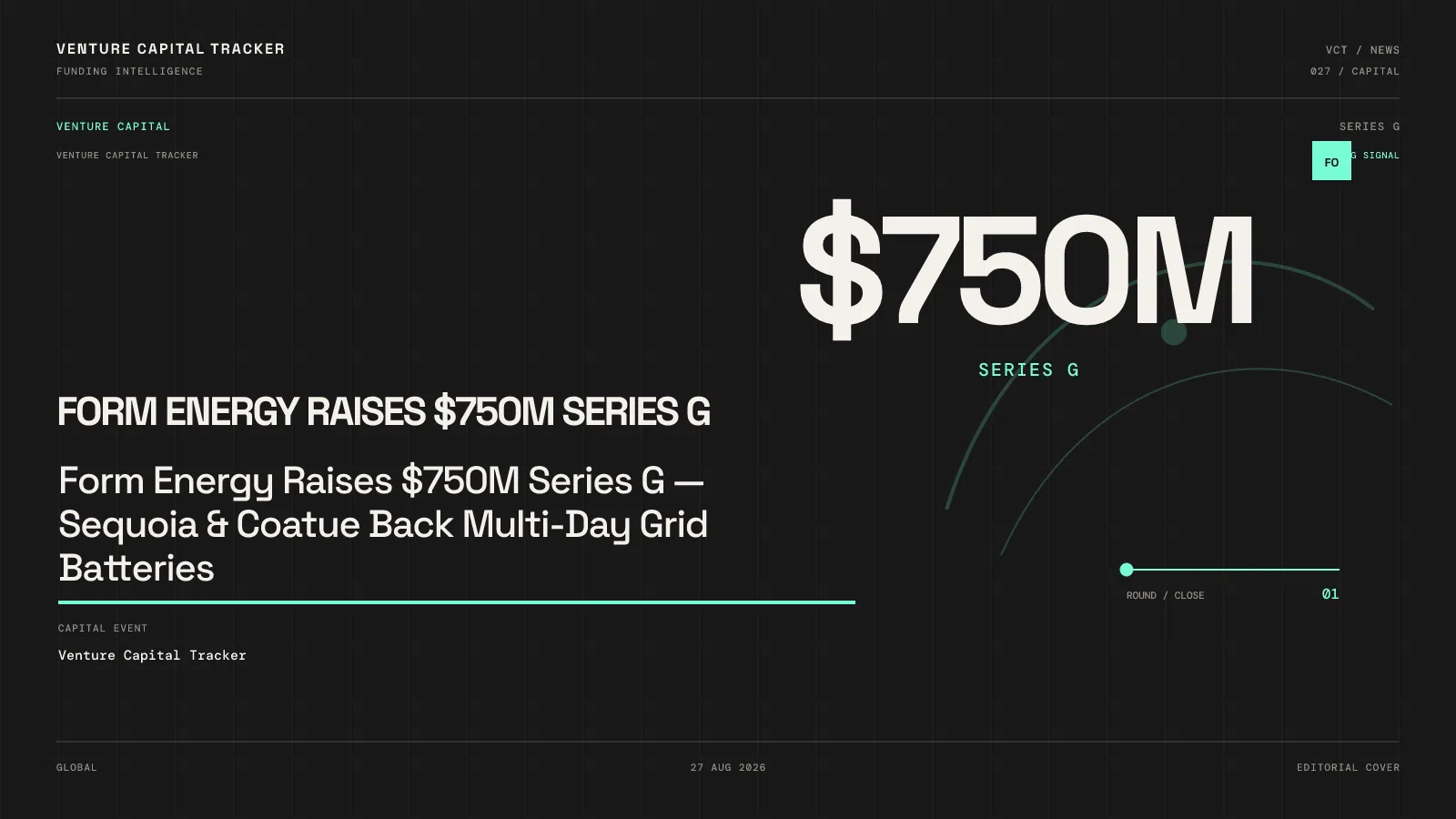 Form Energy Raises $750M Series G — Sequoia & Coatue Back Multi-Day Grid Batteries