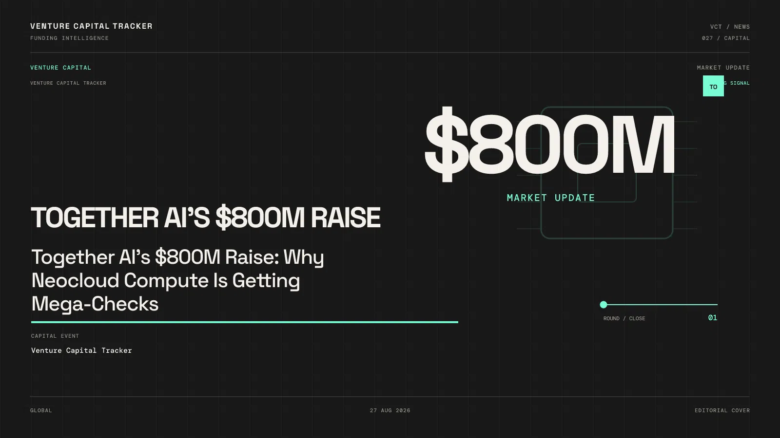 Together AI's $800M Raise: Why Neocloud Compute Is Getting Mega-Checks
