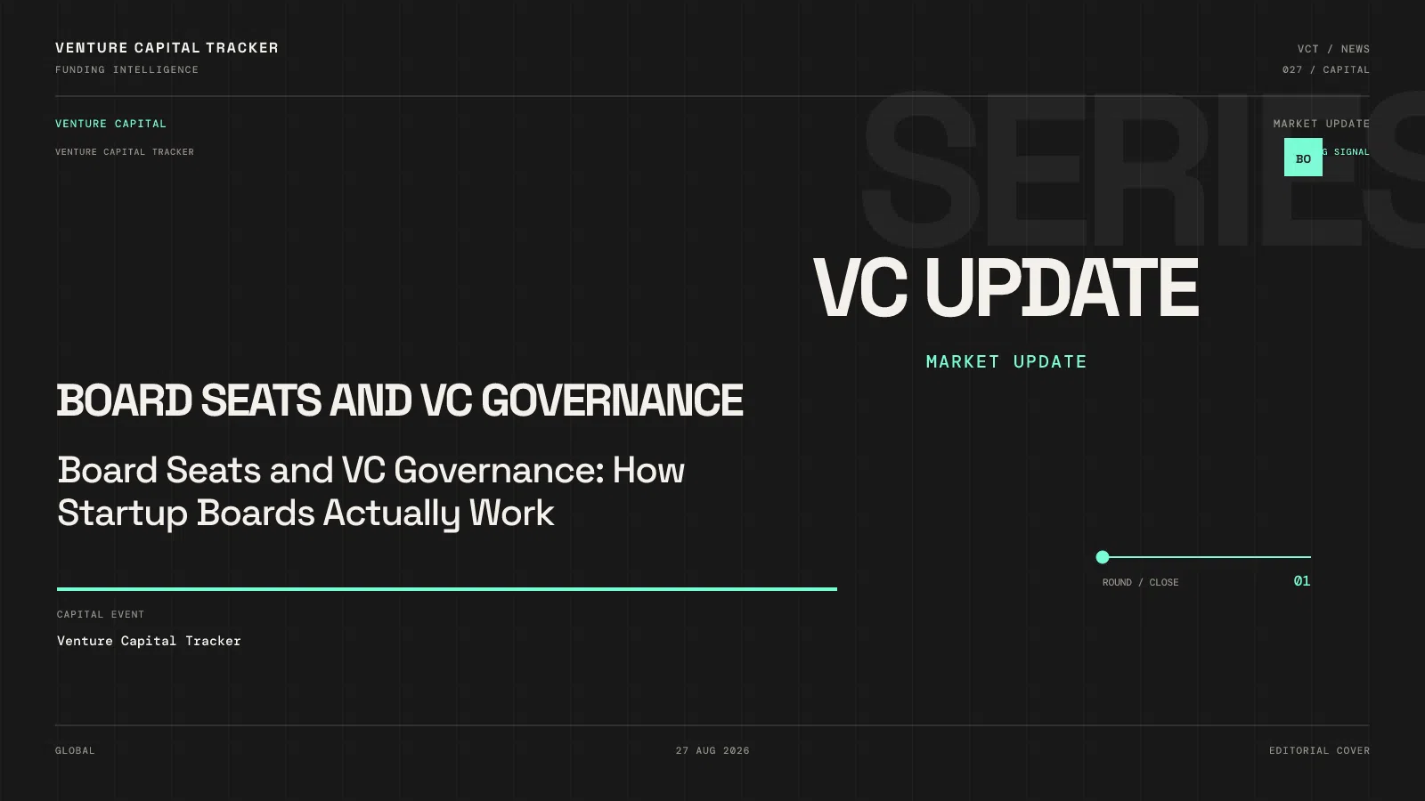Board Seats and VC Governance: How Startup Boards Actually Work