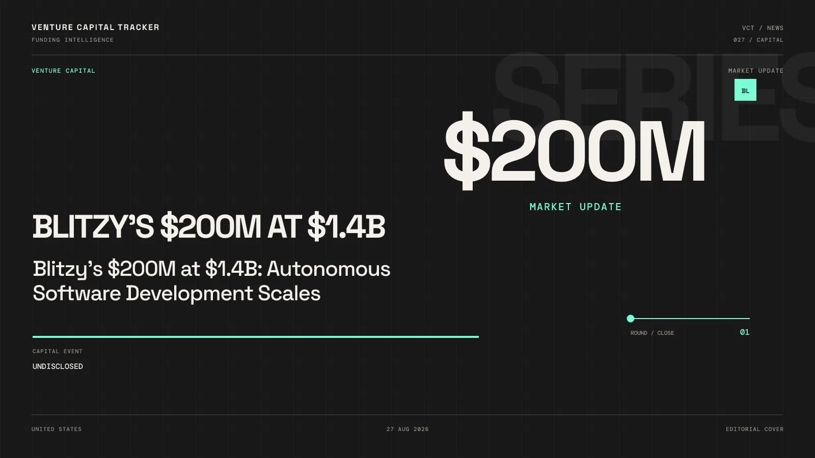 Blitzy's $200M at $1.4B: Autonomous Software Development Scales