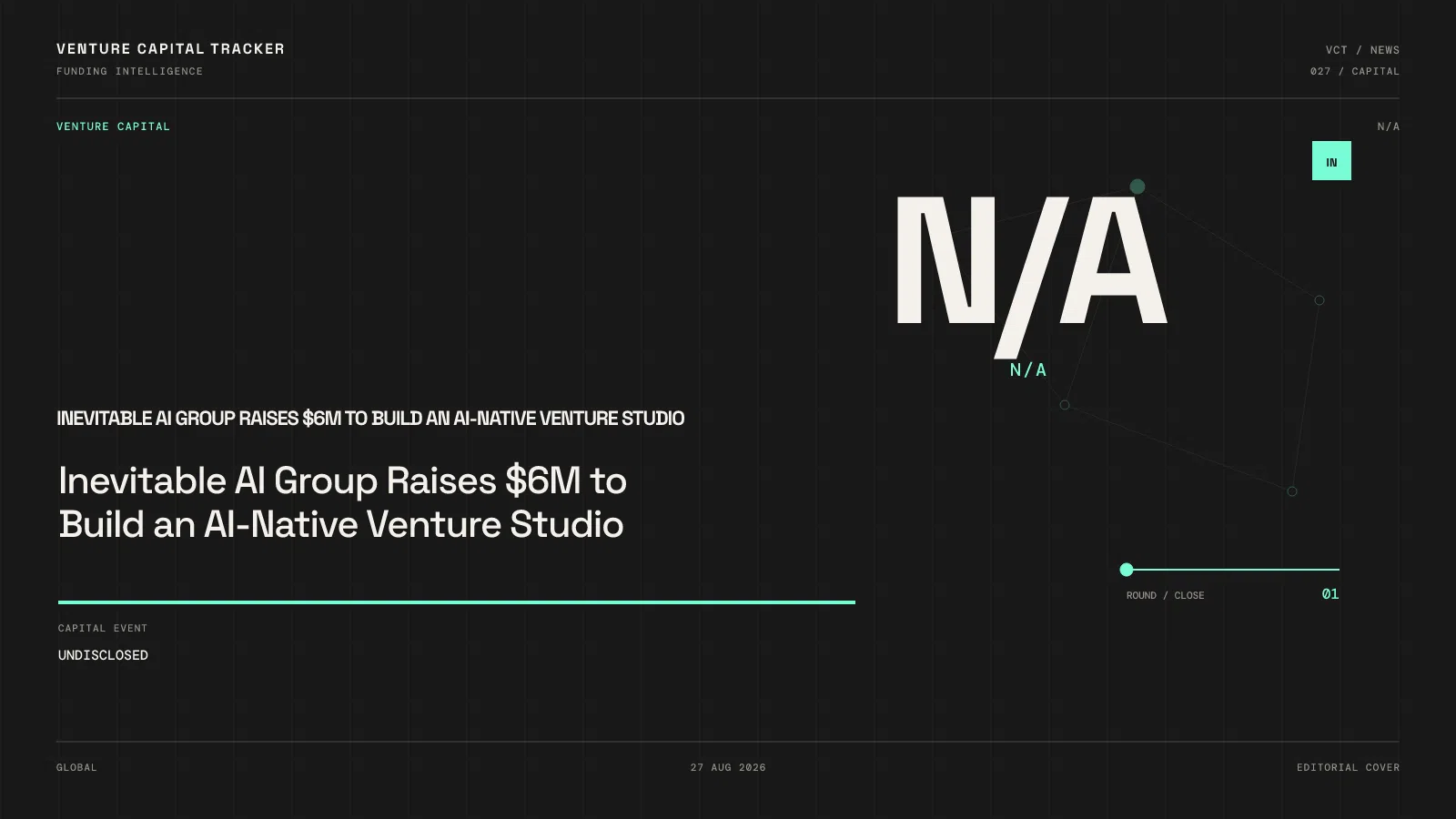 Inevitable AI Group Raises $6M to Build an AI-Native Venture Studio