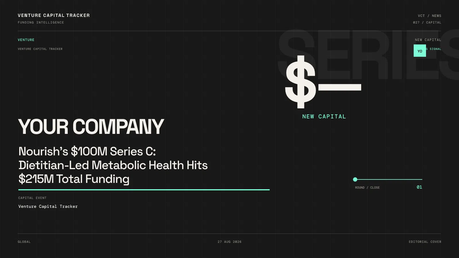 Nourish's $100M Series C: Dietitian-Led Metabolic Health Hits $215M Total Funding