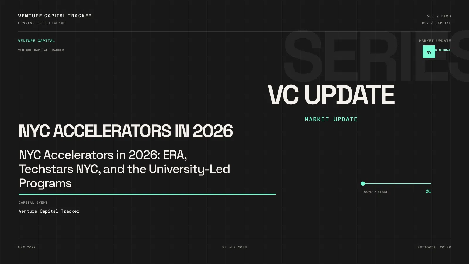 NYC Accelerators in 2026: ERA, Techstars NYC, and the University-Led Programs