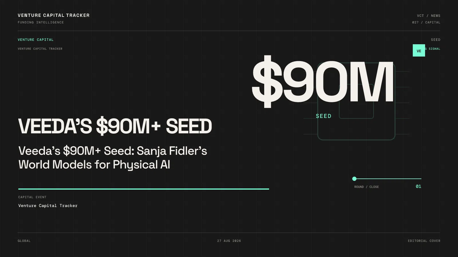 Veeda’s $90M+ Seed: Sanja Fidler’s World Models for Physical AI