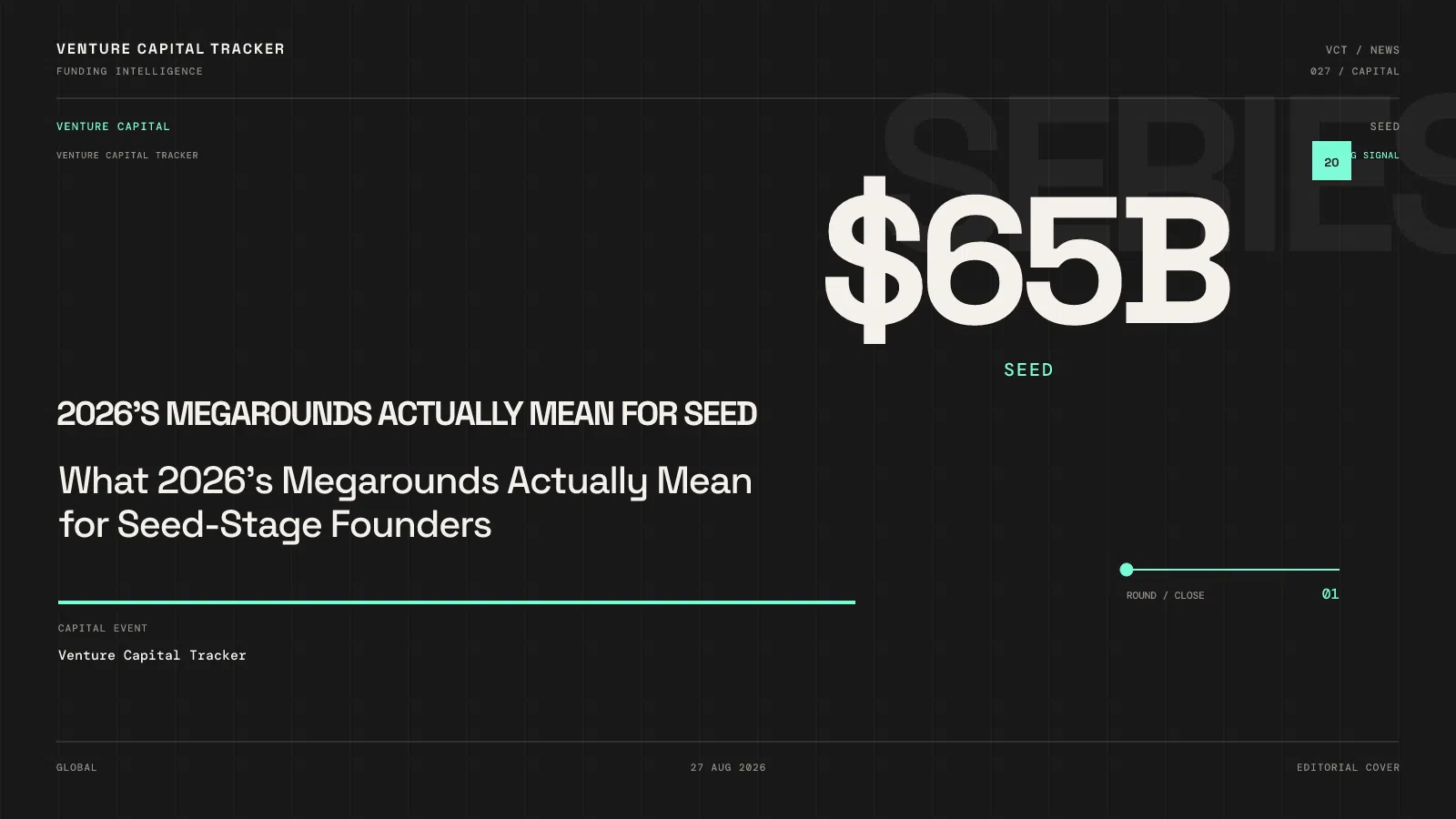 What 2026's Megarounds Actually Mean for Seed-Stage Founders