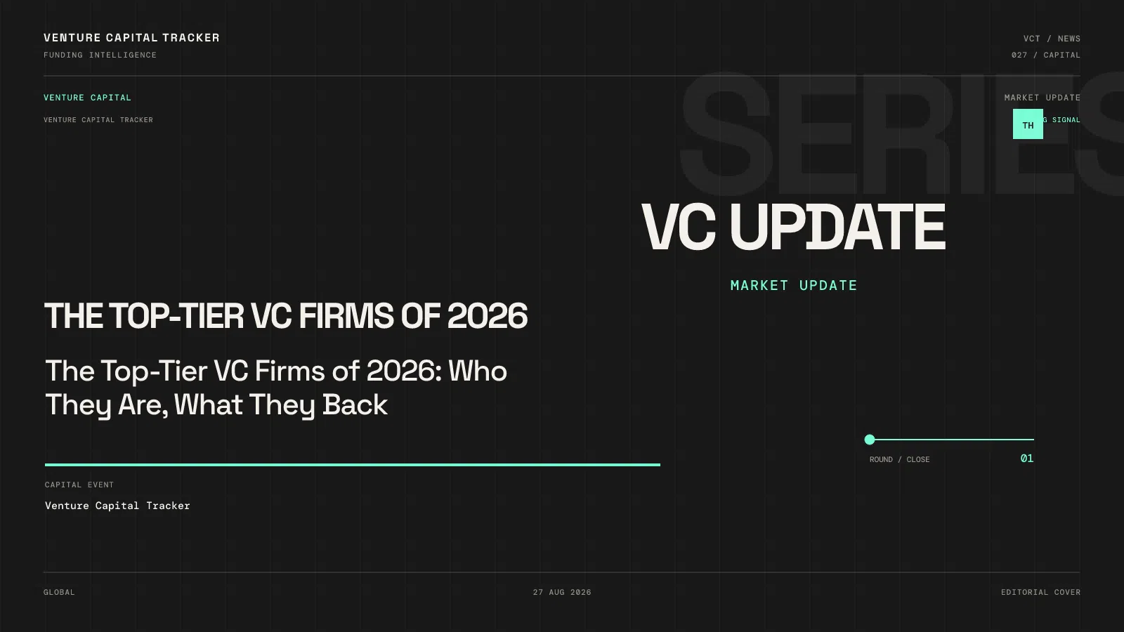 The Top-Tier VC Firms of 2026: Who They Are, What They Back