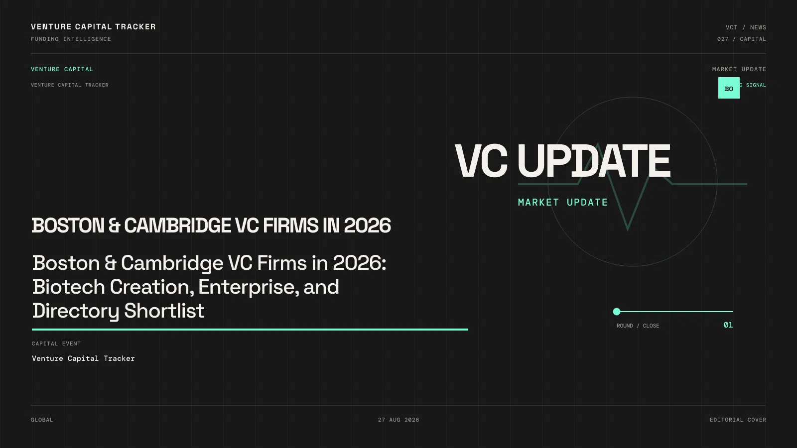 Boston & Cambridge VC Firms in 2026: Biotech Creation, Enterprise, and Directory Shortlist