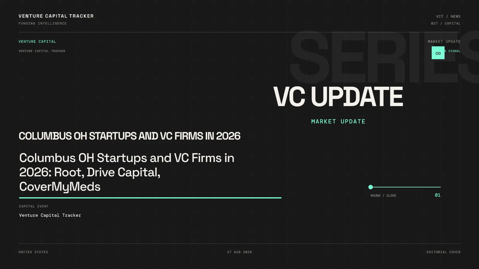 Columbus OH Startups and VC Firms in 2026: Root, Drive Capital, CoverMyMeds