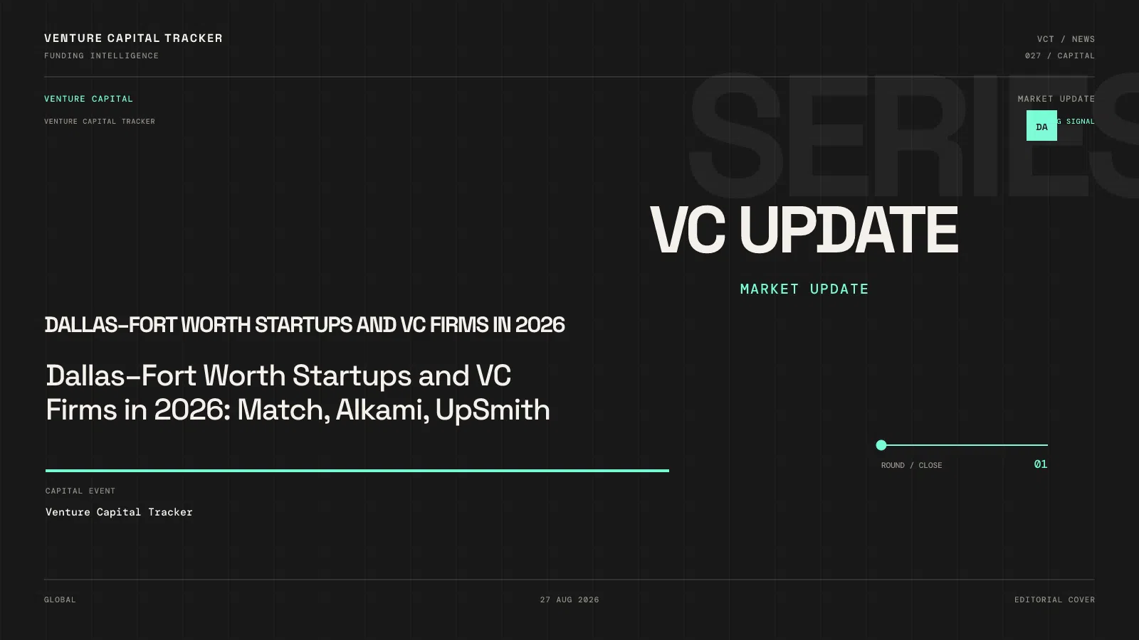Dallas–Fort Worth Startups and VC Firms in 2026: Match, Alkami, UpSmith