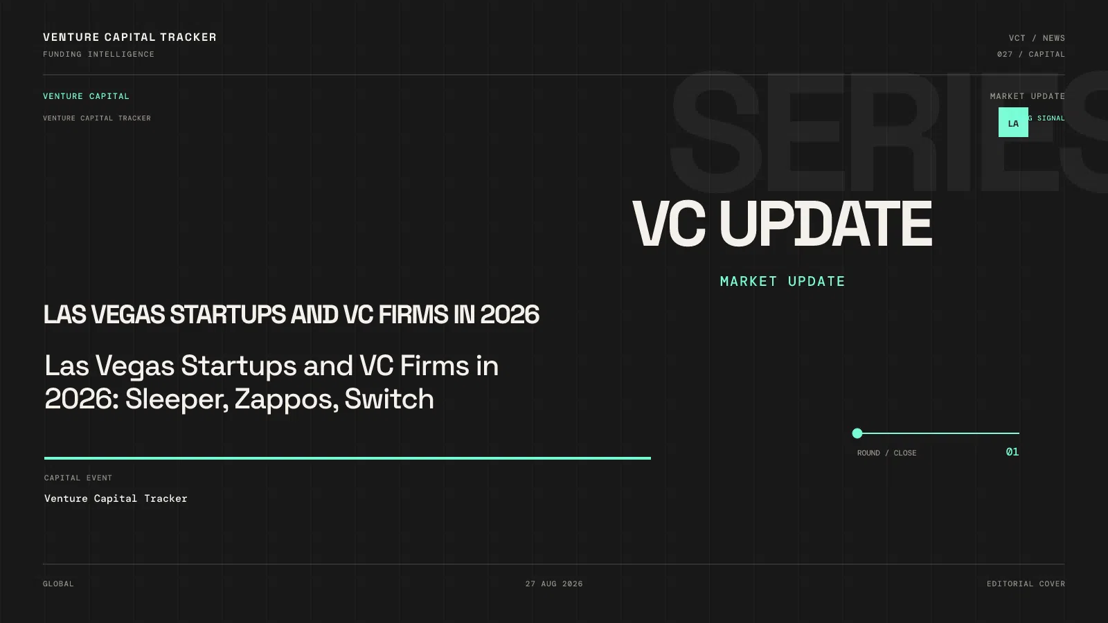 Las Vegas Startups and VC Firms in 2026: Sleeper, Zappos, Switch