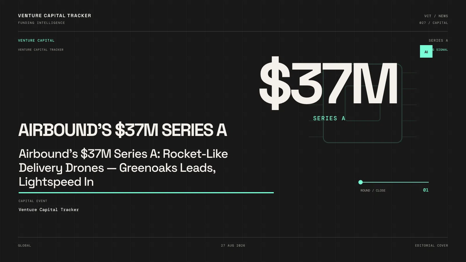 Airbound's $37M Series A: Rocket-Like Delivery Drones — Greenoaks Leads, Lightspeed In