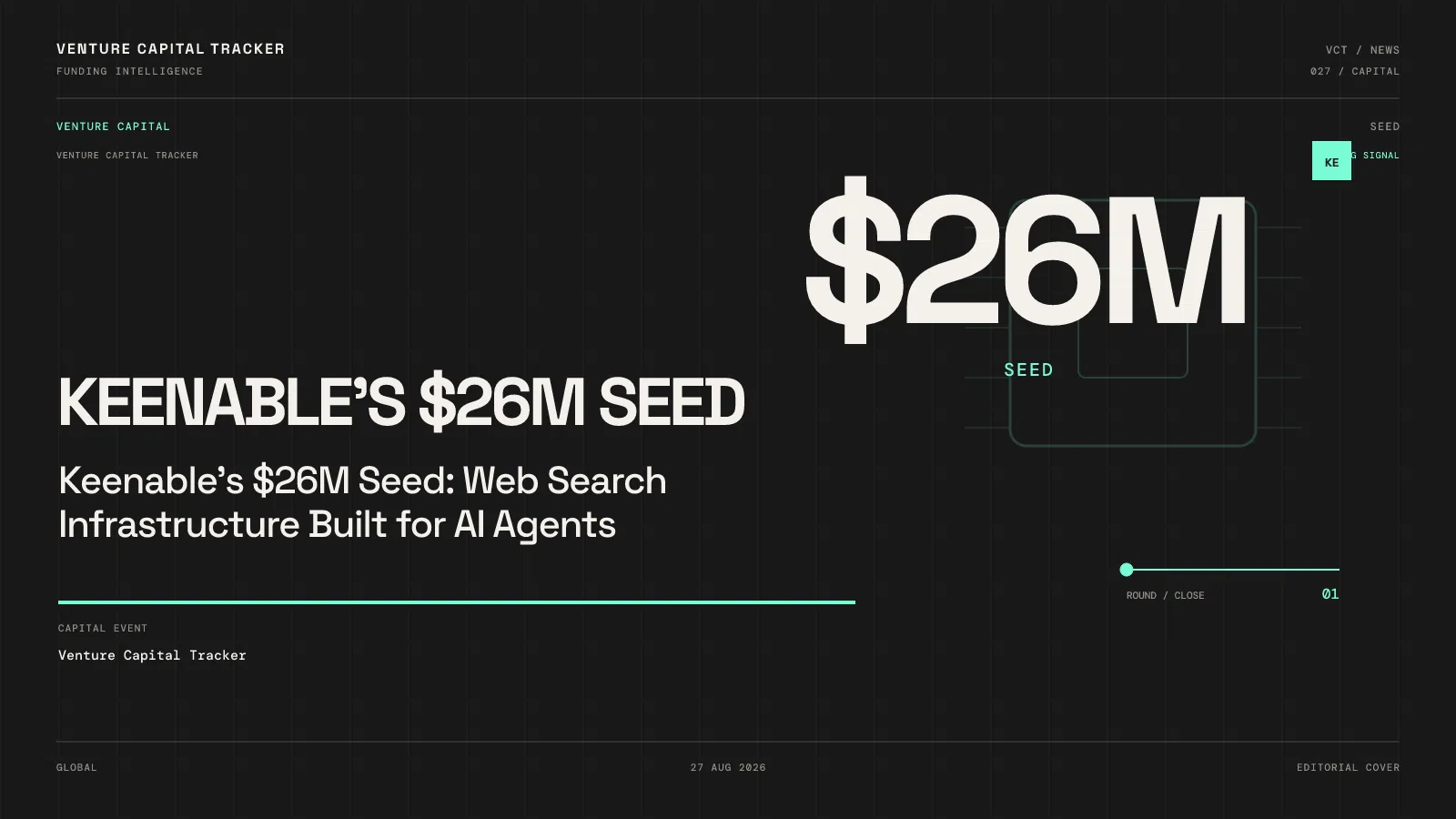 Keenable’s $26M Seed: Web Search Infrastructure Built for AI Agents