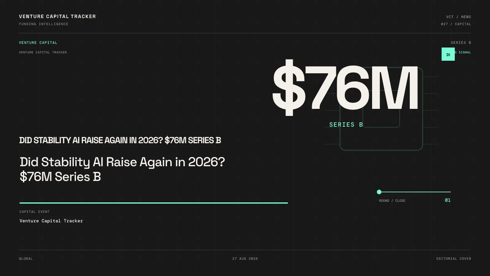 Did Stability AI Raise Again in 2026? $76M Series B