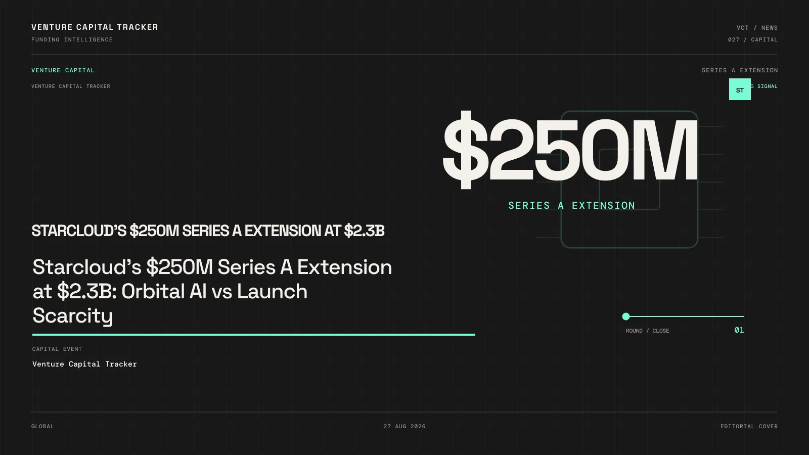 Starcloud's $250M Series A Extension at $2.3B: Orbital AI vs Launch Scarcity