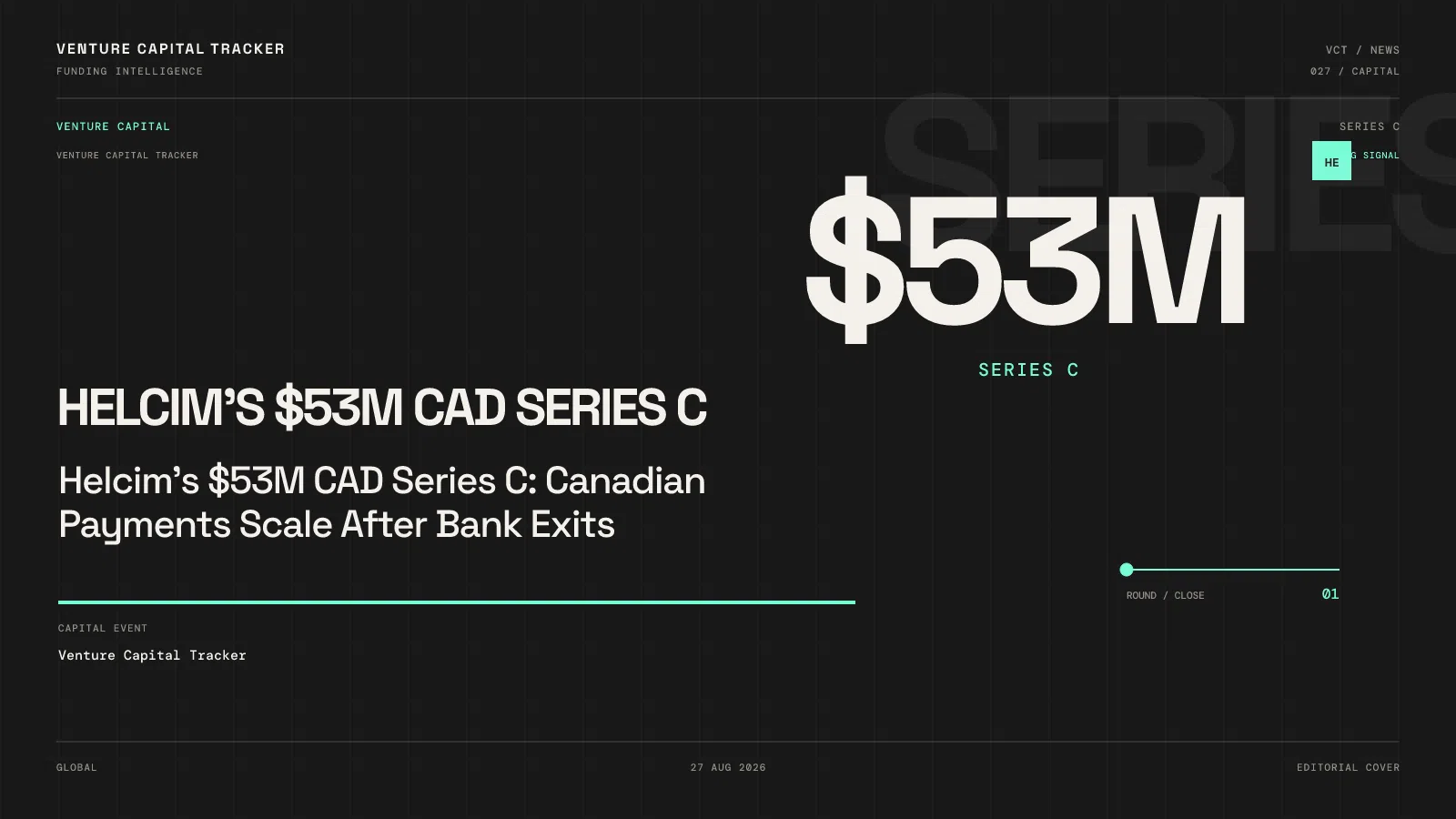 Helcim’s $53M CAD Series C: Canadian Payments Scale After Bank Exits