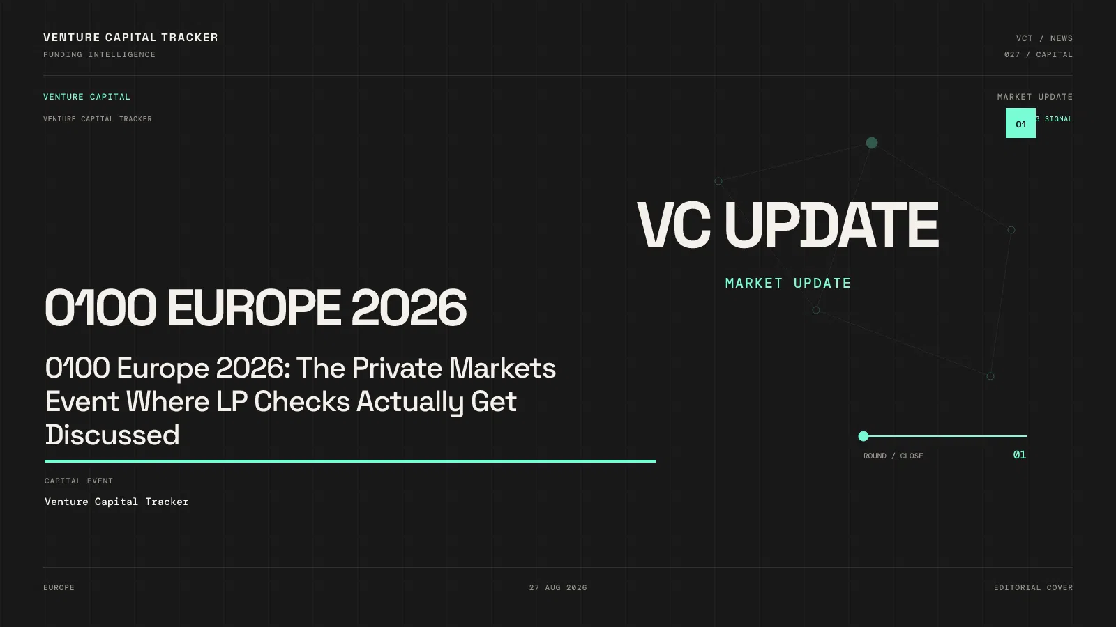 0100 Europe 2026: The Private Markets Event Where LP Checks Actually Get Discussed
