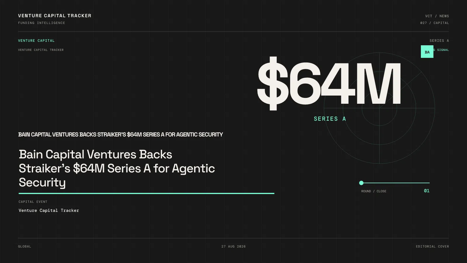 Bain Capital Ventures Backs Straiker’s $64M Series A for Agentic Security