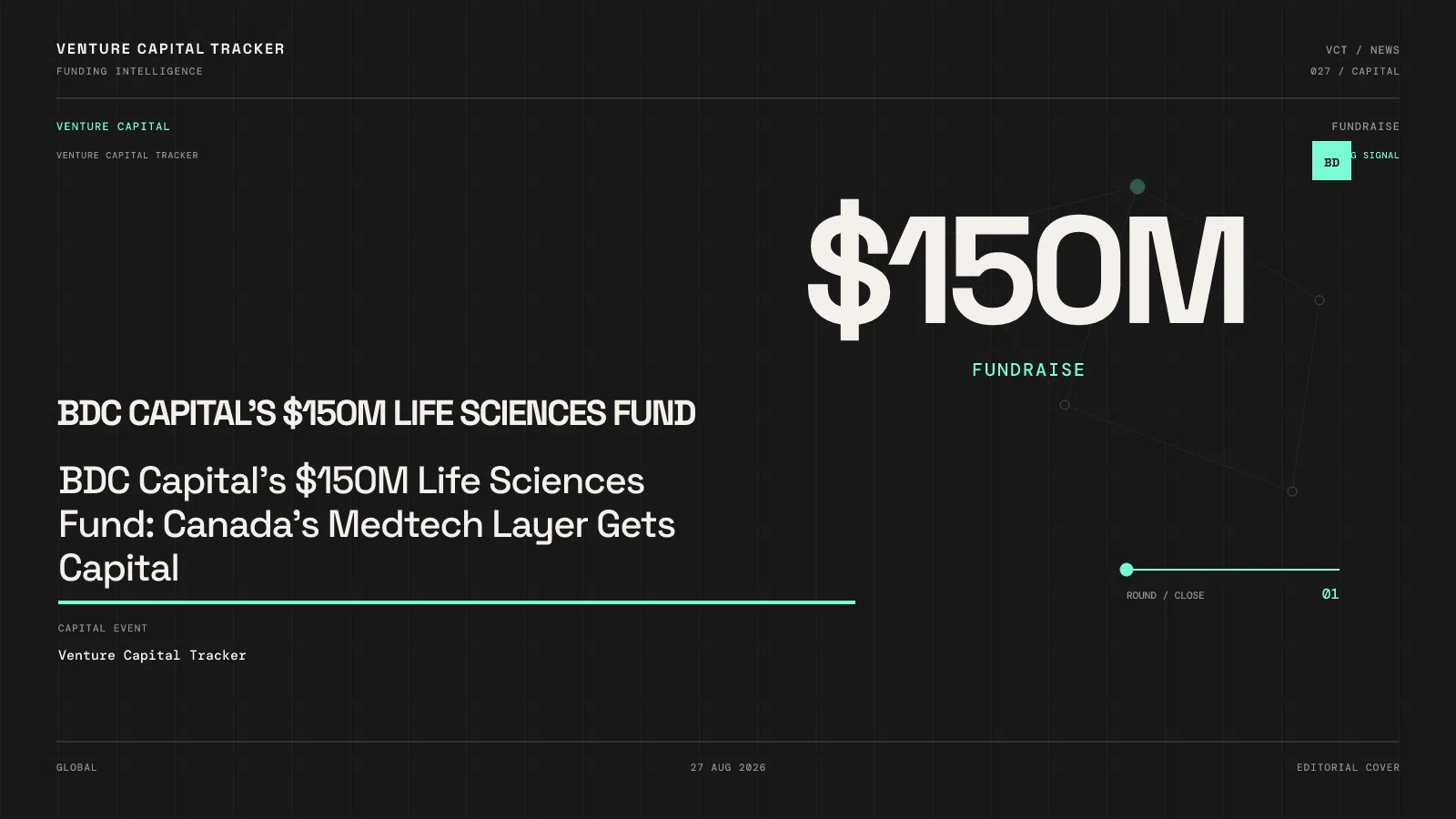 BDC Capital's $150M Life Sciences Fund: Canada's Medtech Layer Gets Capital