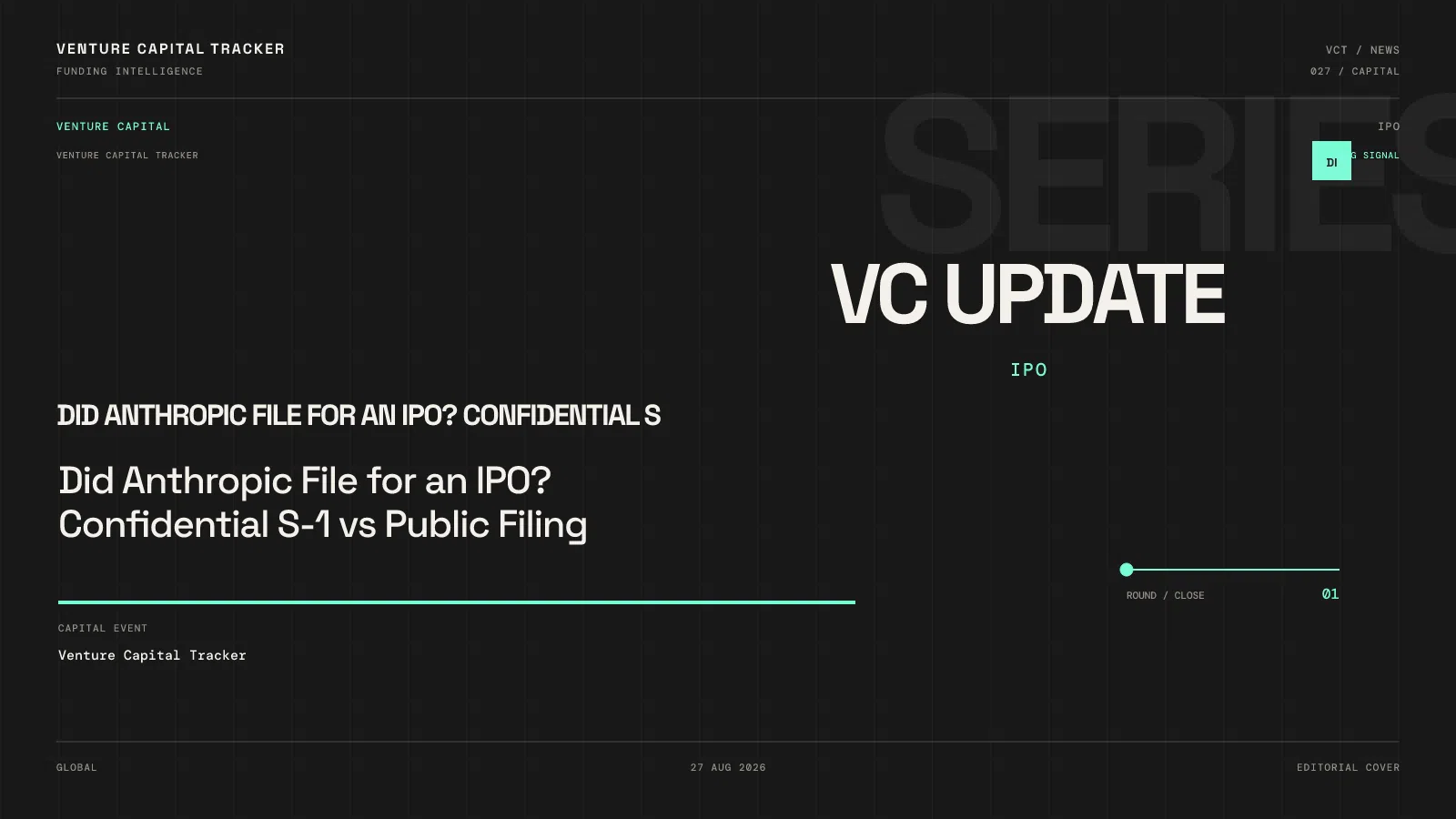 Did Anthropic File for an IPO? Confidential S-1 vs Public Filing