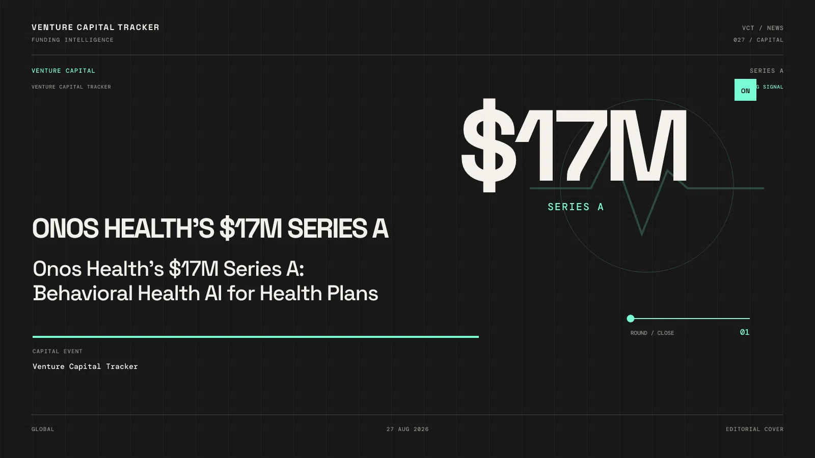 Onos Health’s $17M Series A: Behavioral Health AI for Health Plans