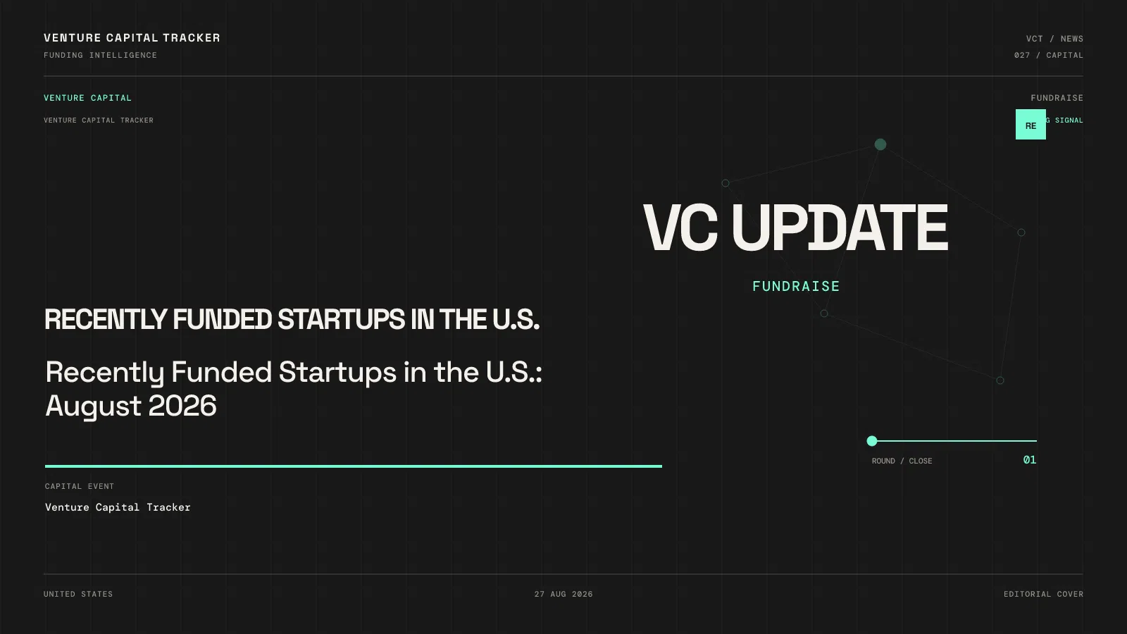 Recently Funded Startups in the U.S.: August 2026