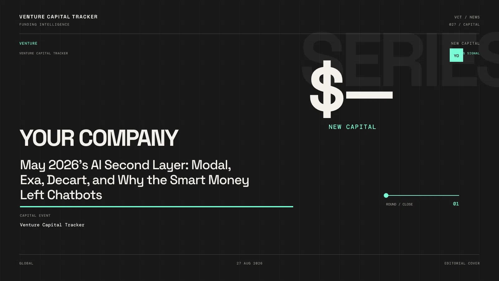 May 2026's AI Second Layer: Modal, Exa, Decart, and Why the Smart Money Left Chatbots