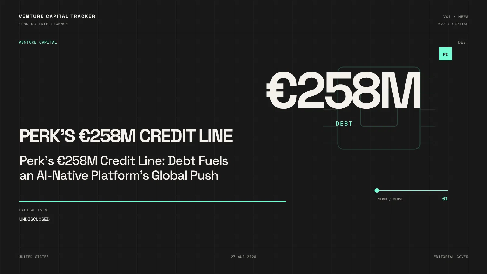 Perk's €258M Credit Line: Debt Fuels an AI-Native Platform's Global Push