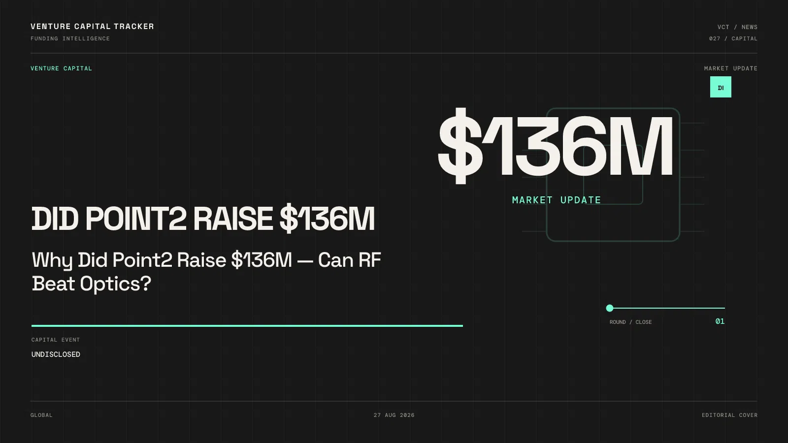 Why Did Point2 Raise $136M — Can RF Beat Optics?