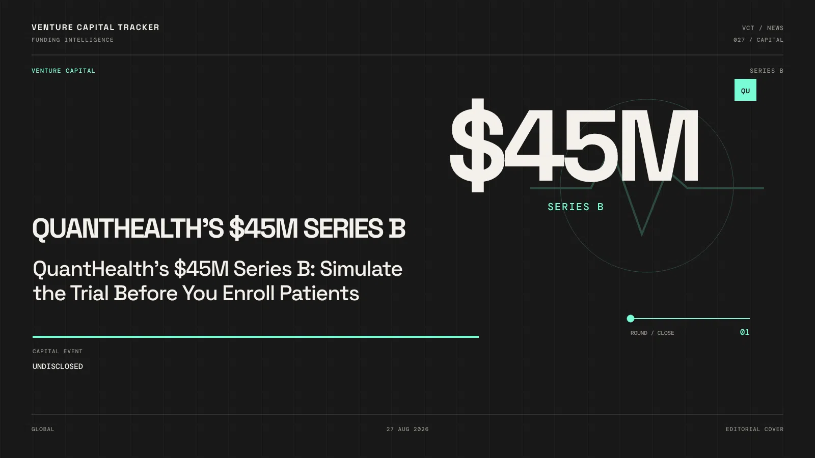 QuantHealth’s $45M Series B: Simulate the Trial Before You Enroll Patients