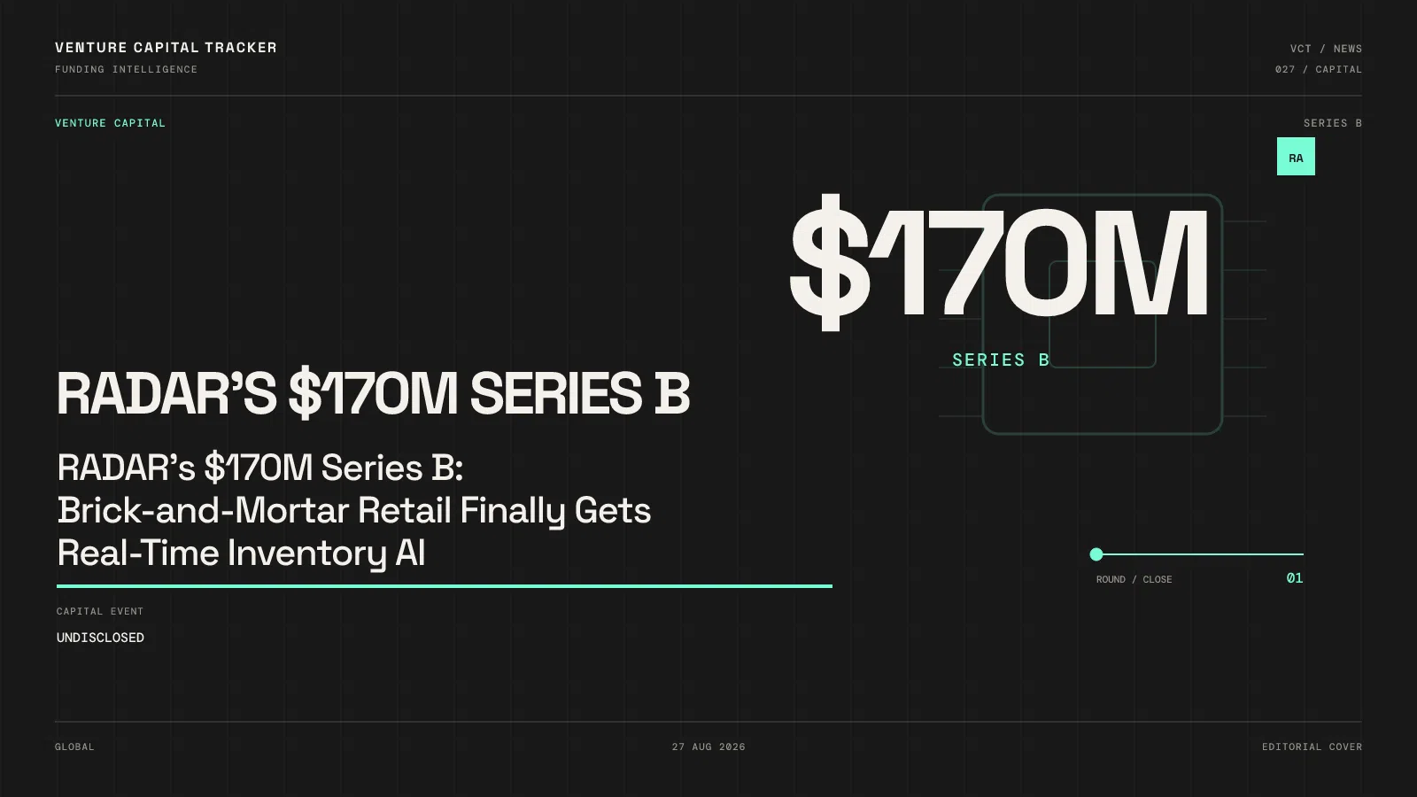 RADAR's $170M Series B: Brick-and-Mortar Retail Finally Gets Real-Time Inventory AI