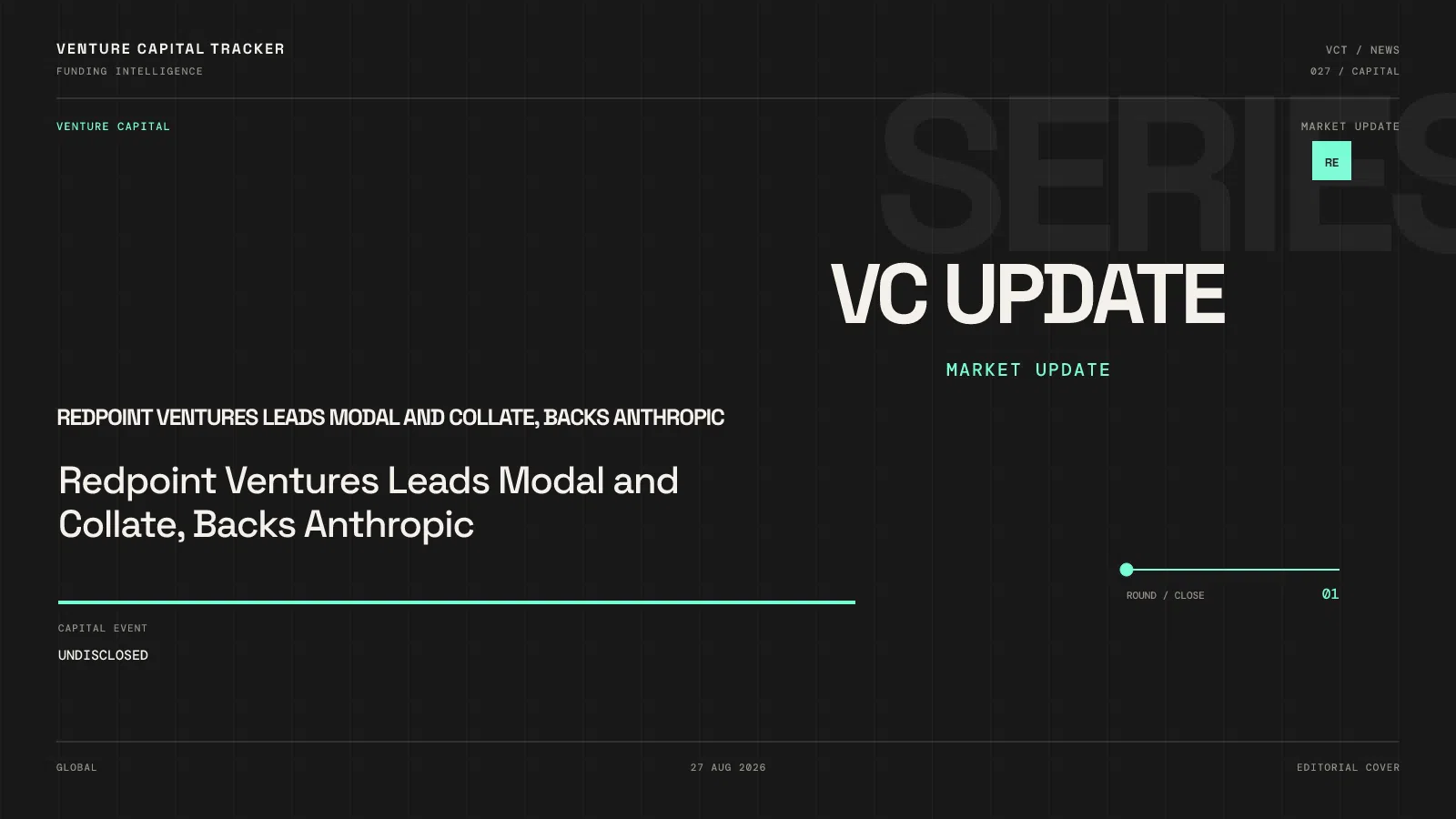 Redpoint Ventures Leads Modal and Collate, Backs Anthropic