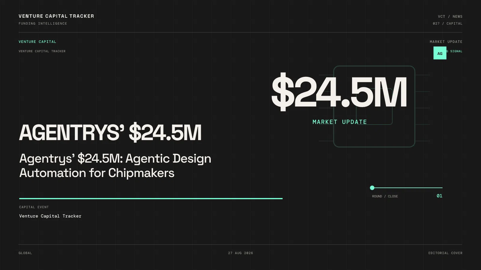 Agentrys’ $24.5M: Agentic Design Automation for Chipmakers