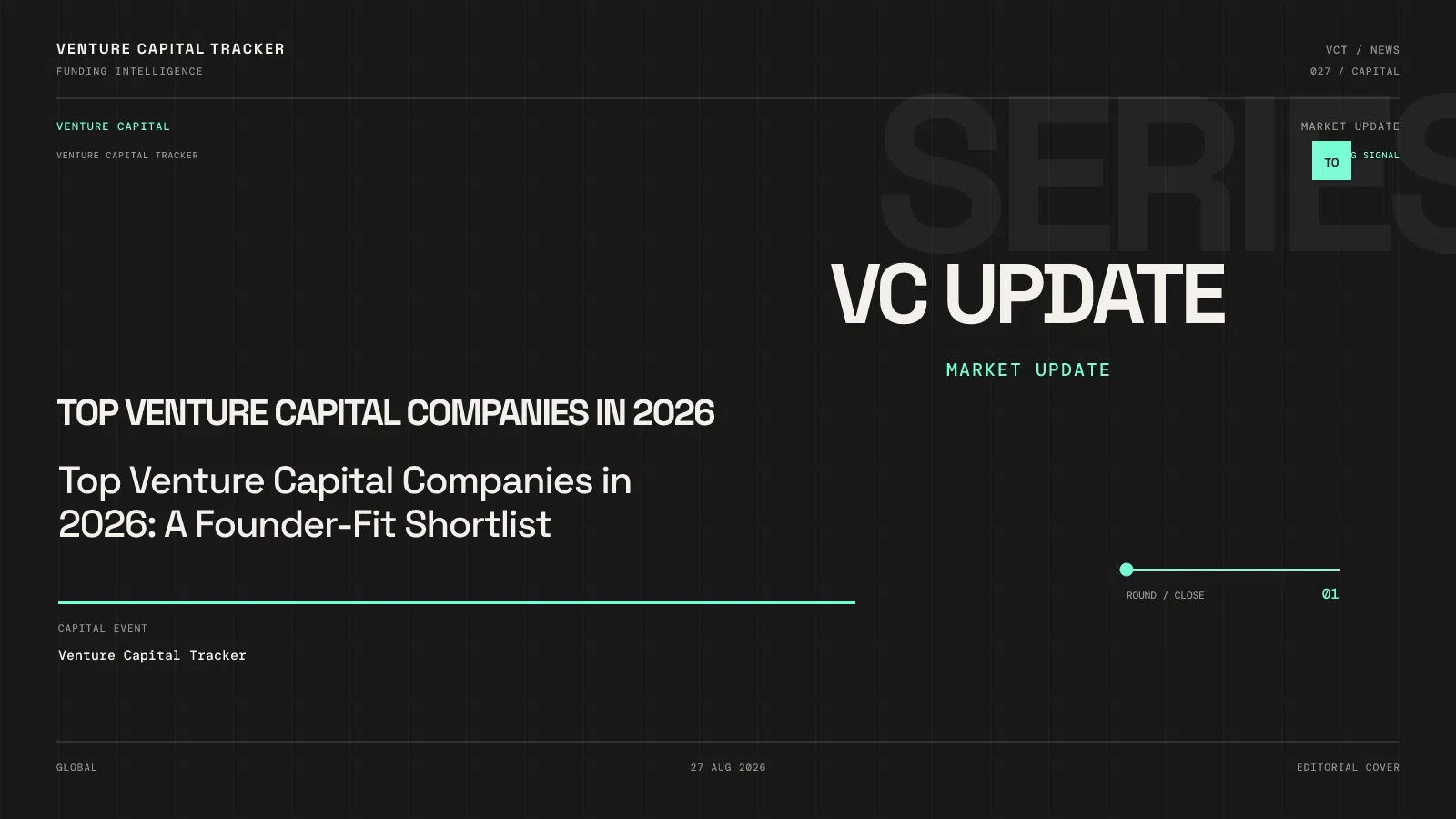 Top Venture Capital Companies in 2026: A Founder-Fit Shortlist
