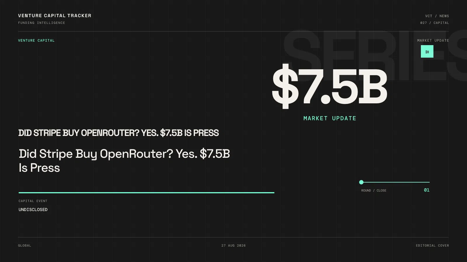 Did Stripe Buy OpenRouter? Yes. $7.5B Is Press