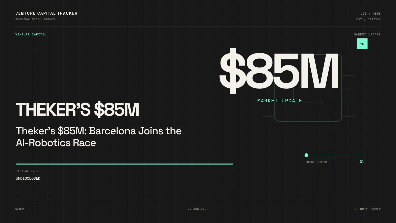 Theker's $85M: Barcelona Joins the AI-Robotics Race