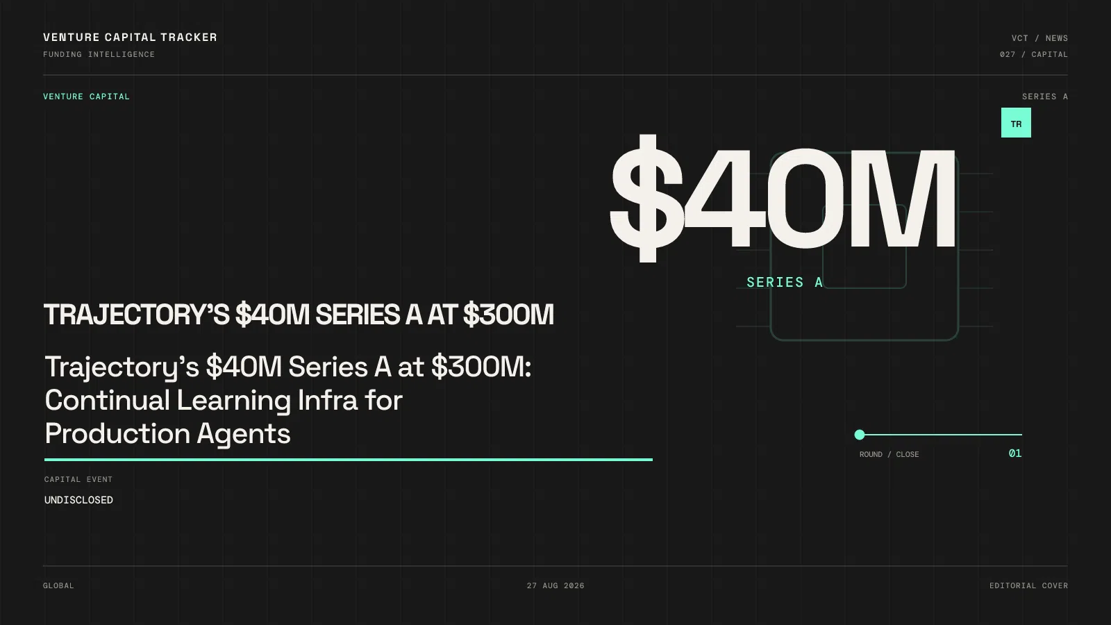 Trajectory’s $40M Series A at $300M: Continual Learning Infra for Production Agents