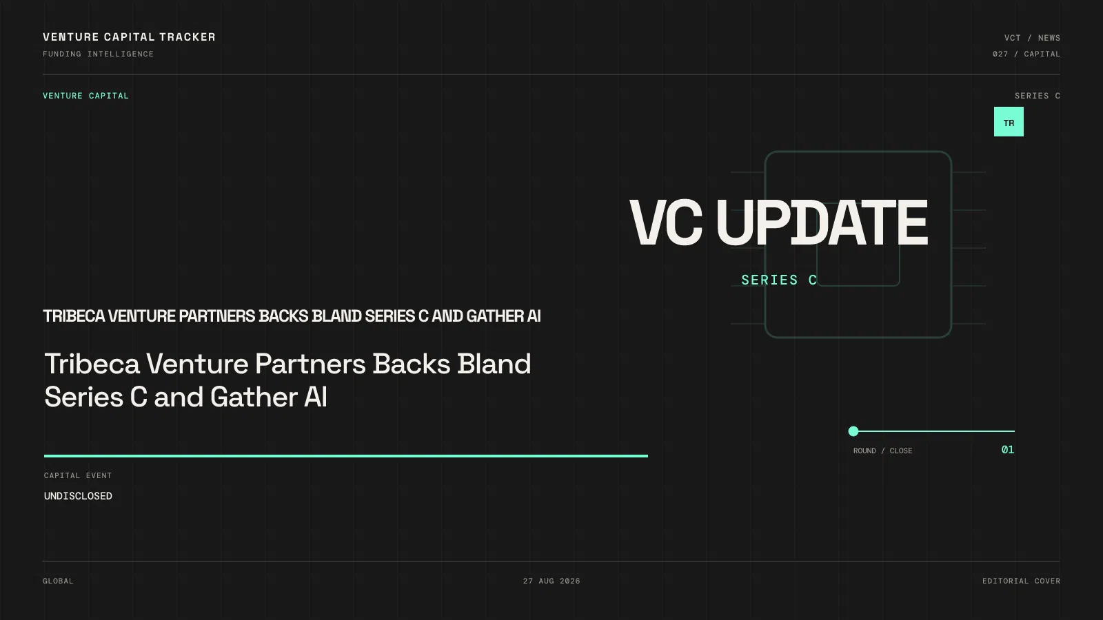 Tribeca Venture Partners Backs Bland Series C and Gather AI