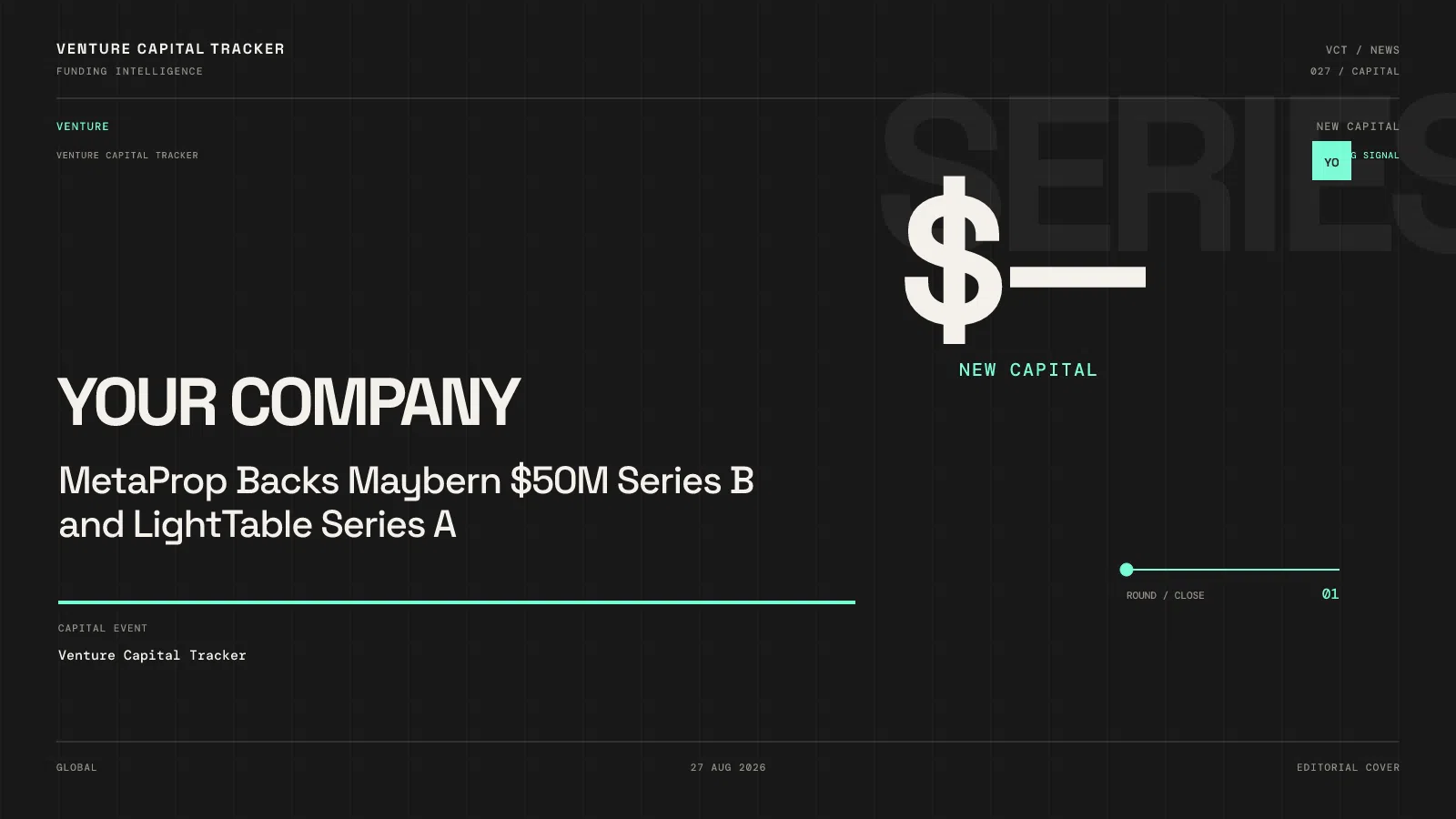 MetaProp Backs Maybern $50M Series B and LightTable Series A