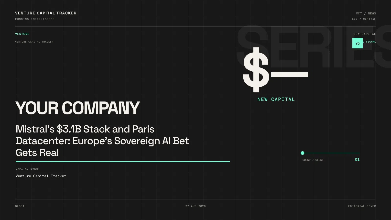 Mistral's $3.1B Stack and Paris Datacenter: Europe's Sovereign AI Bet Gets Real