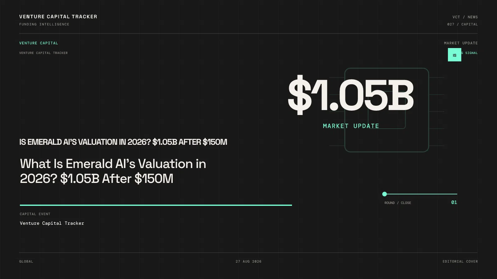 What Is Emerald AI’s Valuation in 2026? $1.05B After $150M