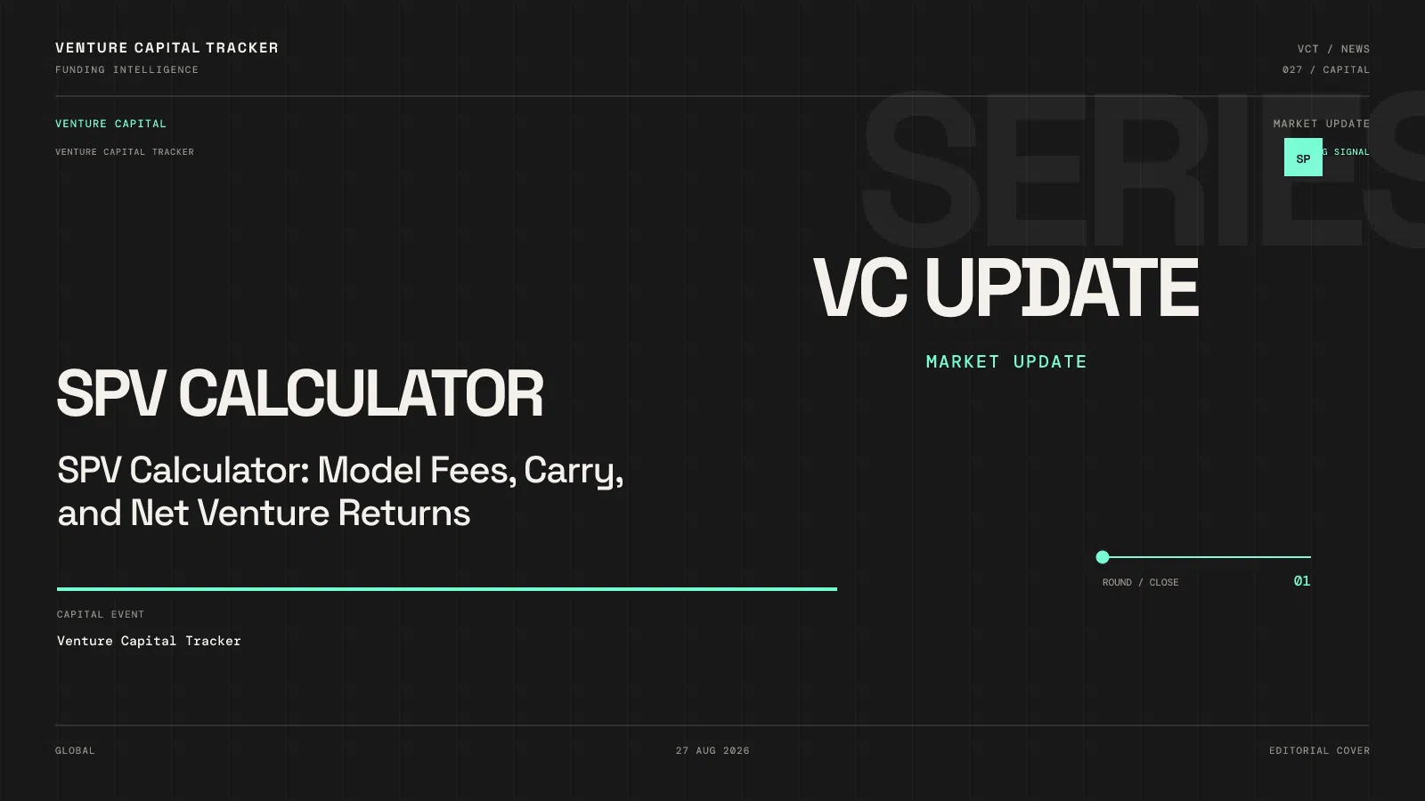 SPV Calculator: Model Fees, Carry, and Net Venture Returns