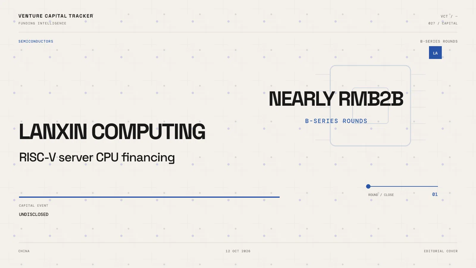 Lanxin Computing B-SERIES ROUNDS NEARLY RMB2B