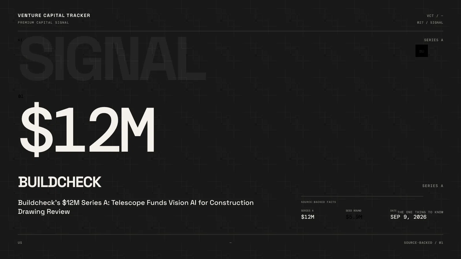 Buildcheck’s $12M Series A: Telescope Funds Vision AI for Construction Drawing Review