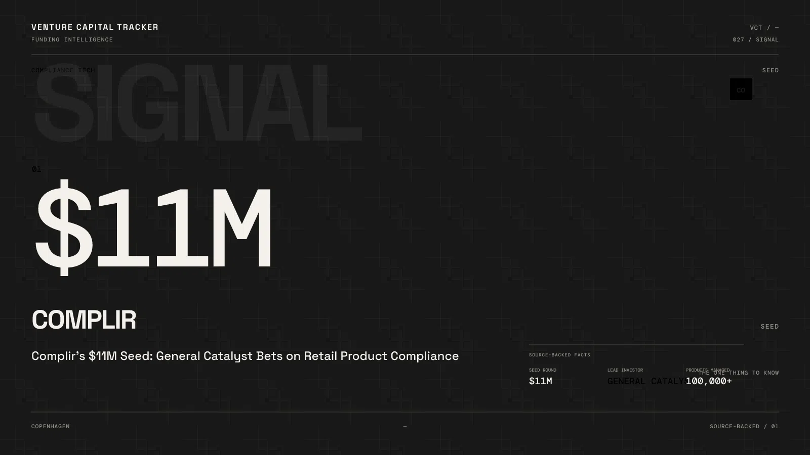 Complir’s $11M Seed: General Catalyst Bets on Retail Product Compliance