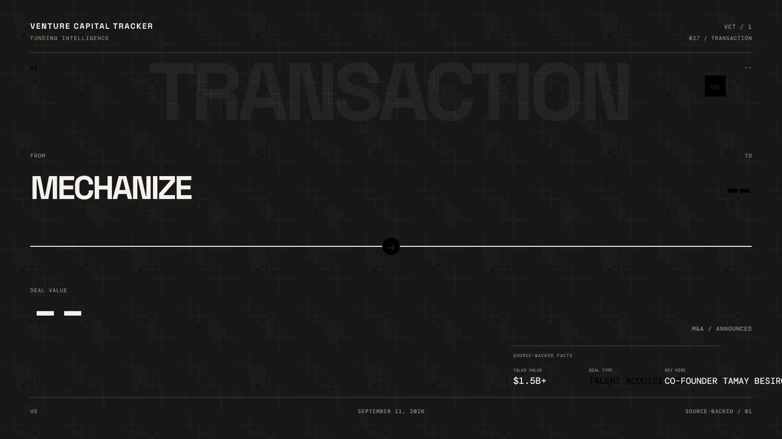 Google Completed the Mechanize Talent Deal — $1.5B+ Was Talks, Not the Price