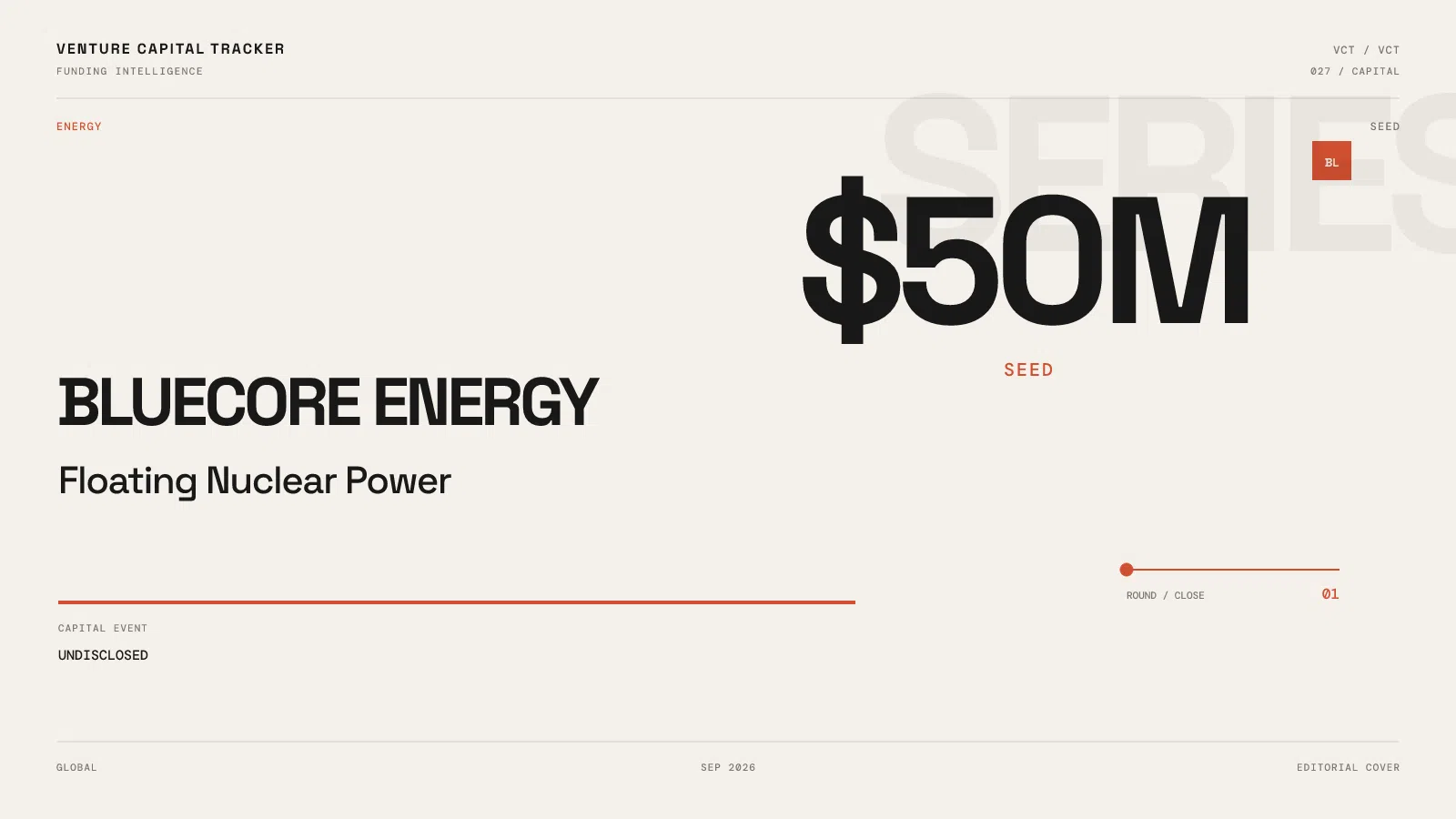 Bluecore Energy Seed $50M